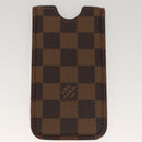 LOUIS VUITTON Damier Ebene Monogram Damier Azur iPhone Case 3 Set LV Auth 122874-17