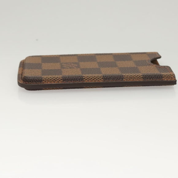 LOUIS VUITTON Damier Ebene Monogram Damier Azur iPhone Hülle 3er Set LV Auth 122874