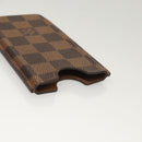 LOUIS VUITTON Damier Ebene Monogram Damier Azur iPhone Case 3 Set LV Auth 122874-19
