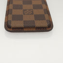 LOUIS VUITTON Damier Ebene Monogram Damier Azur iPhone Case 3 Set LV Auth 122874-20