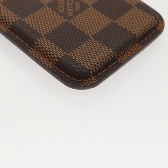 LOUIS VUITTON Damier Ebene Monogram Damier Azur iPhone Case 3 Set LV Auth 122874