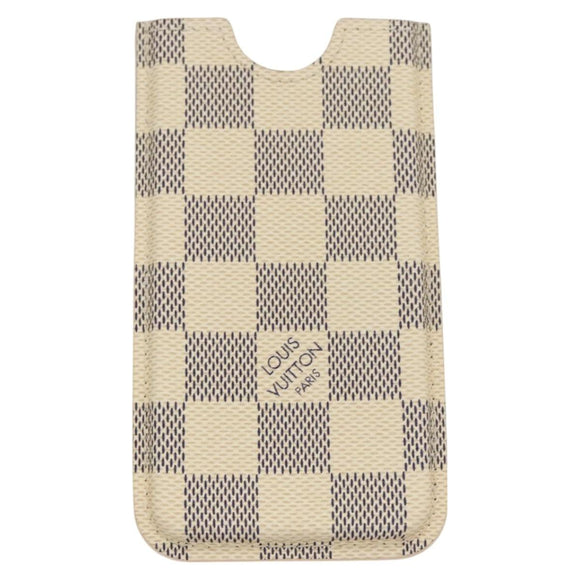 LOUIS VUITTON Damier Ebene Monogram Damier Azur iPhone Hülle 3er Set LV Auth 122874