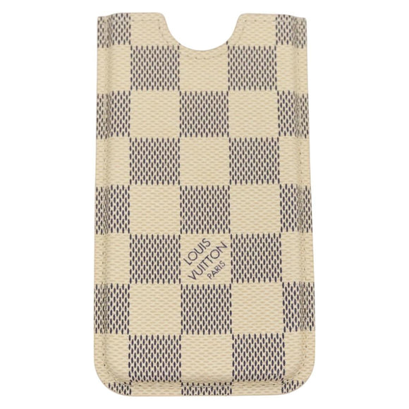 LOUIS VUITTON Damier Ebene Monogram Damier Azur iPhone Case 3Set LV Auth 122874