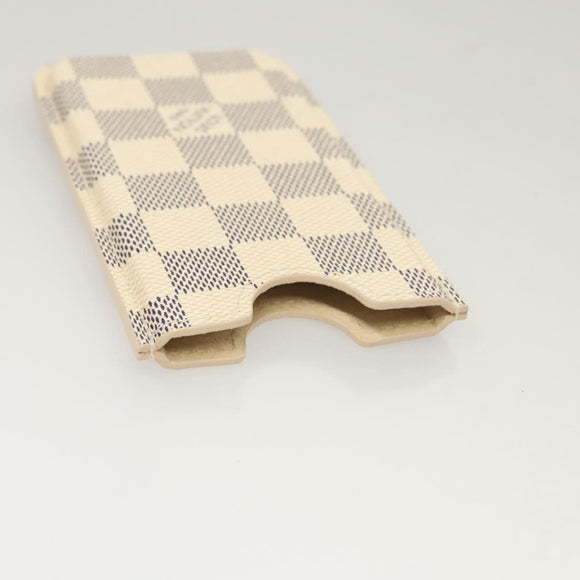 LOUIS VUITTON Damier Ebene Monogram Damier Azur iPhone Case 3 Set LV Auth 122874