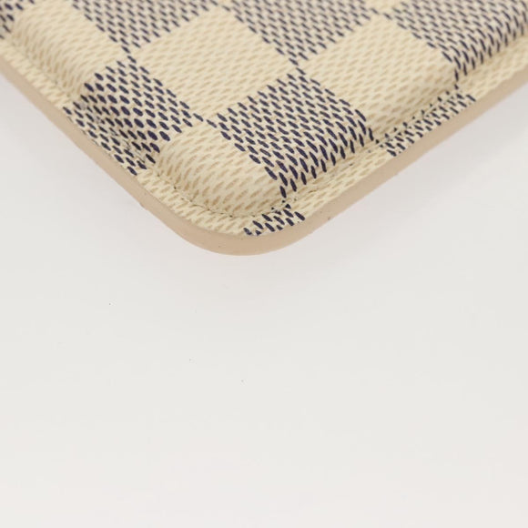 LOUIS VUITTON Damier Ebene Monogram Damier Azur iPhone Case 3 Set LV Auth 122874