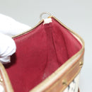 LOUIS VUITTON Multicolor Pochette Accessoires Pouch White M92649 LV Auth 122878-22