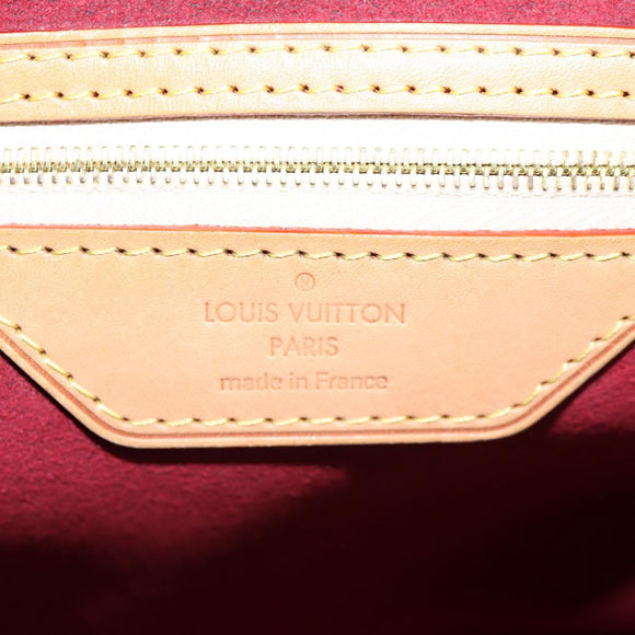 LOUIS VUITTON Monogram Multicolor Annie MM Tote Bag White M40307 LV Auth 122879V