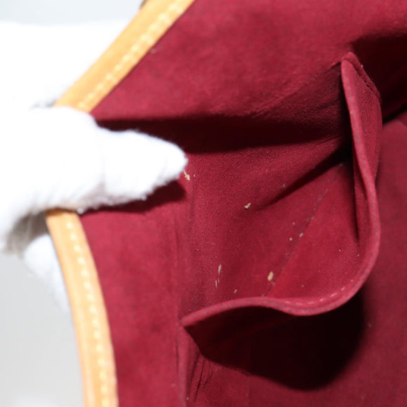 LOUIS VUITTON Monogram Multicolor Annie MM Tote Bag White M40307 LV Auth 122879V