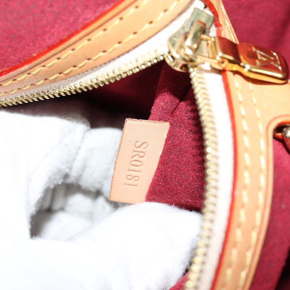 LOUIS VUITTON Monogram Multicolor Annie MM Tote Bag White M40307 LV Auth 122879V