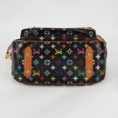 LOUIS VUITTON Monogram Multicolor Rita Tote Bag Black M40126 LV Auth 122880-5