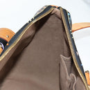 LOUIS VUITTON Monogram Multicolor Rita Tote Bag Black M40126 LV Auth 122880-19