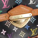 LOUIS VUITTON Monogram Multicolor Rita Tote Bag Black M40126 LV Auth 122880-22