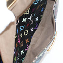 LOUIS VUITTON Monogram Multicolor Rita Tote Bag Black M40126 LV Auth 122880-24