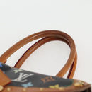 LOUIS VUITTON Monogram Multicolor Rita Tote Bag Black M40126 LV Auth 122880-14