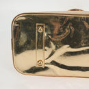 LOUIS VUITTON Monogram Miroir Alma MM Hand Bag Gold Dore M93624 LV Auth 122881-13