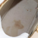 LOUIS VUITTON Monogram Miroir Alma MM Hand Bag Gold Dore M93624 LV Auth 122881-21