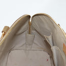 LOUIS VUITTON Monogram Miroir Alma MM Hand Bag Gold Dore M93624 LV Auth 122881-22