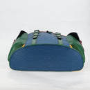 LOUIS VUITTON Epi Christopher PM Backpack Tricolor Blue Red M55565 Auth 122883M-5
