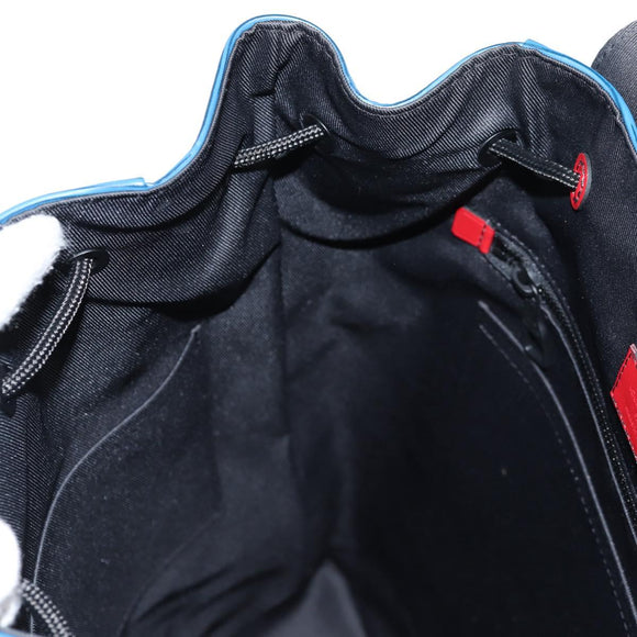 LOUIS VUITTON Epi Christopher PM Backpack Tricolor Blue Red M55565 Auth 122883M