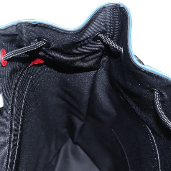 LOUIS VUITTON Epi Christopher PM Backpack Tricolor Blue Red M55565 Auth 122883M