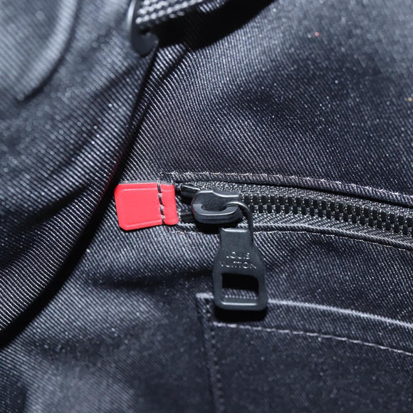 LOUIS VUITTON Epi Christopher PM Backpack Tricolor Blue Red M55565 Auth 122883M