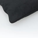 FENDI Zucca Canvas Tote Bag Nylon Black Silver Auth 122900-16