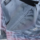 FENDI Zucca Canvas Tote Bag Nylon Black Silver Auth 122900-10