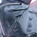 FENDI Zucca Canvas Tote Bag Nylon Black Silver Auth 122900-18