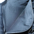 FENDI Zucca Canvas Tote Bag Nylon Black Silver Auth 122900-11