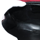 Salvatore Ferragamo Vala Shoulder Bag Patent leather Bordeaux Gold Auth 122920-19