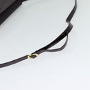 Salvatore Ferragamo Vala Shoulder Bag Patent leather Bordeaux Gold Auth 122920-7