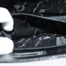 Salvatore Ferragamo Chain Shoulder Bag Leather Black Gold Auth 122921-11