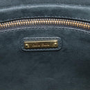 Miu Miu Tote Bag Leather 2way Beige Gold Auth 122923-18