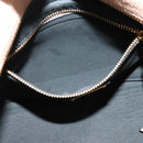 Miu Miu Tote Bag Leather 2way Beige Gold Auth 122923-21