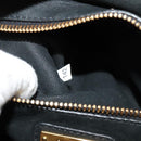 Miu Miu Tote Bag Leather 2way Beige Gold Auth 122923-11