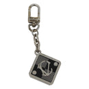 LOUIS VUITTON Porte Cles 1904 Box Charm metal Silver M65988 LV Auth 122935-2