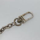 LOUIS VUITTON Porte Cles 1904 Box Charm metal Silver M65988 LV Auth 122935-4