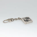 LOUIS VUITTON Porte Cles 1904 Box Charm metal Silver M65988 LV Auth 122935-8