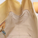 LOUIS VUITTON Monogram Vernis Reade PM Hand Bag Beige M91334 LV Auth 122936-18
