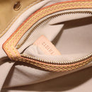 LOUIS VUITTON Monogram Vernis Reade PM Hand Bag Beige M91334 LV Auth 122936-12