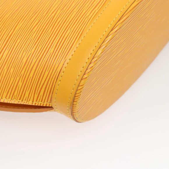 LOUIS VUITTON Epi Saint Jacques Poignees Long Bag Yellow M52339 LV Auth 122938