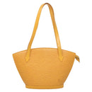 LOUIS VUITTON Epi Saint Jacques Poignees Long Bag Yellow M52339 LV Auth 122938-13