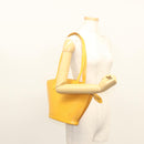 LOUIS VUITTON Epi Saint Jacques Poignees Long Bag Yellow M52339 LV Auth 122938-21