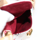 LOUIS VUITTON Monogram Multicolor Aurelia MM Tote Bag White M40094 Auth 122956M-22