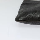 GUCCI GG Canvas Guccissima Bag Leather Dark Brown Gold 201538 Auth 122959-9