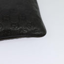 GUCCI GG Canvas Guccissima Bag Leather Dark Brown Gold 201538 Auth 122959-16