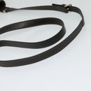 GUCCI GG Canvas Guccissima Bag Leather Dark Brown Gold 201538 Auth 122959-7