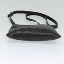 GUCCI GG Canvas Guccissima Bag Leather Dark Brown Gold 201538 Auth 122959-5