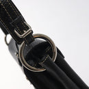 BALLY Shoulder Bag Leather Black Gold Auth 122964-9