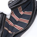 BALLY Shoulder Bag Leather Black Gold Auth 122964-23